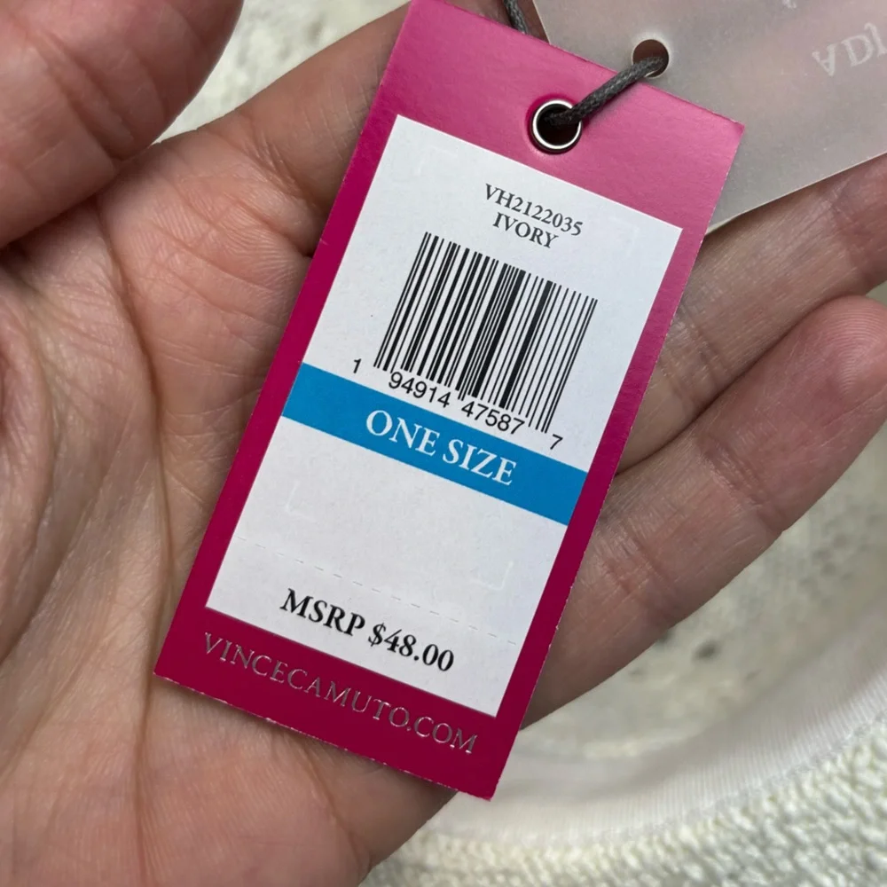 Vince Camuto Cream Women's summer‎ Hat